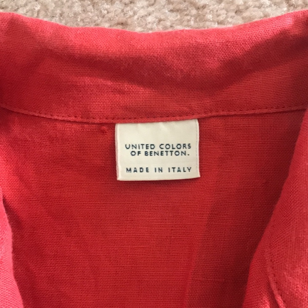 BENNETON LADIES DRESS SIZE 42 - Picture 2 of 6